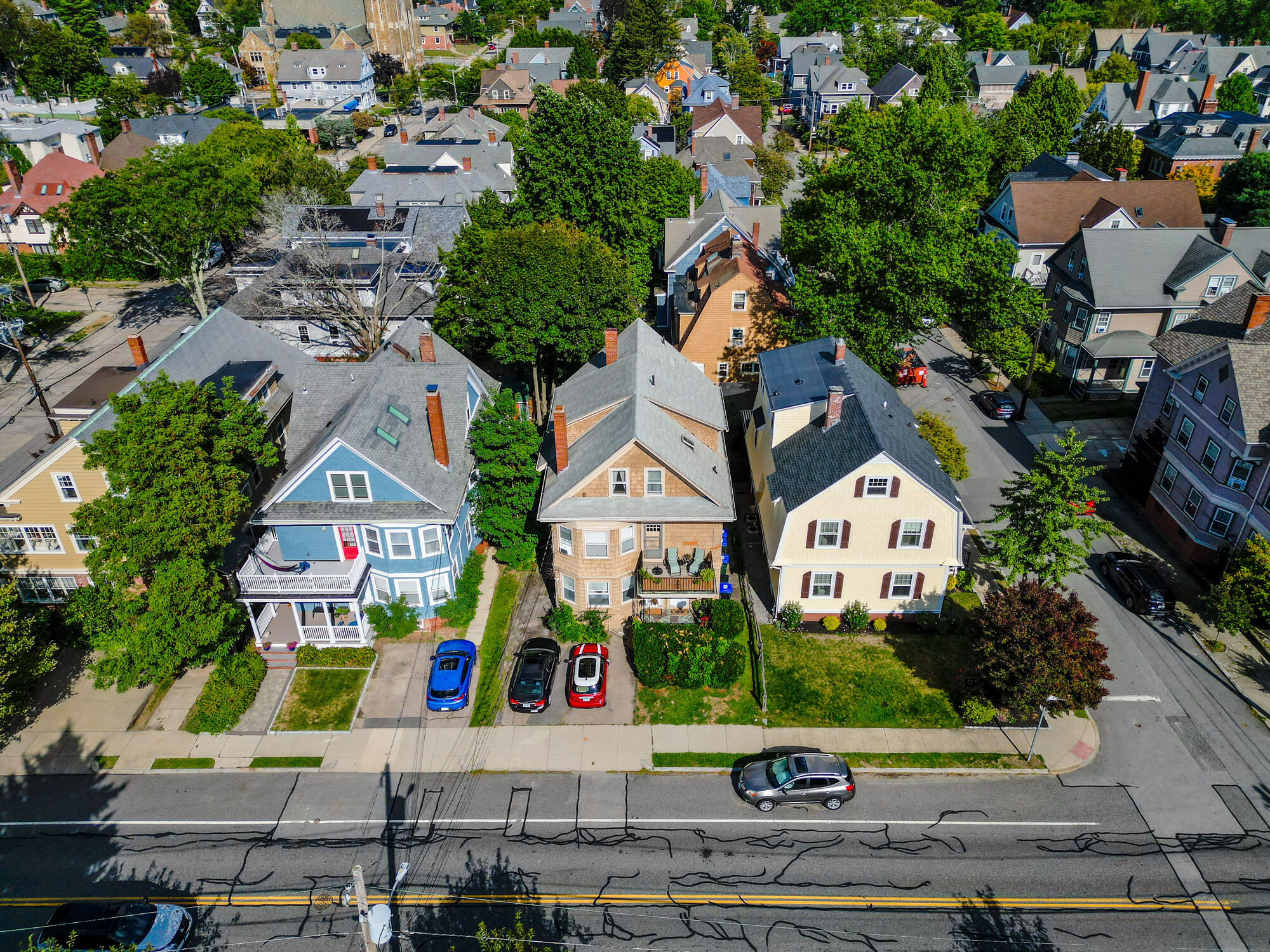 Providence Rhode Island multi family investment properties aerial